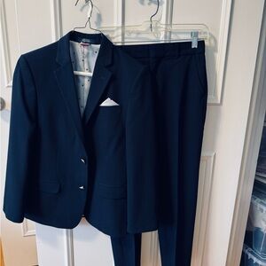 Tommy Hilfiger Navy Suit - Boys 12Y